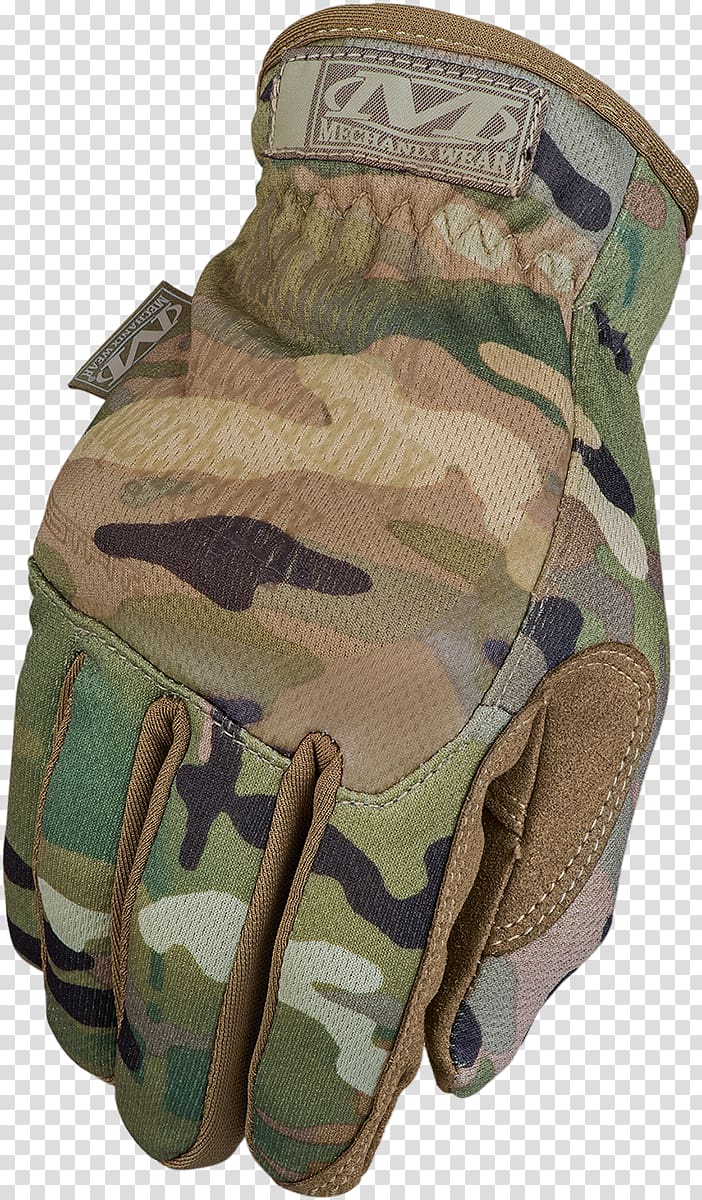 MultiCam Glove Clothing Camouflage Mechanix Wear, multicam transparent background PNG clipart