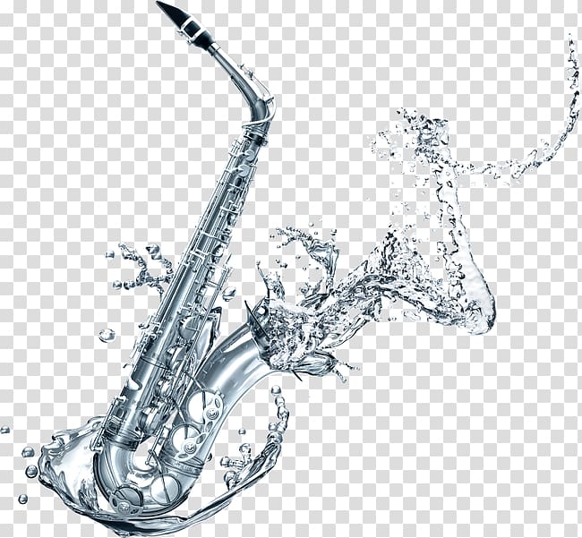 Saxophone Poster, Saxophone water transparent background PNG clipart