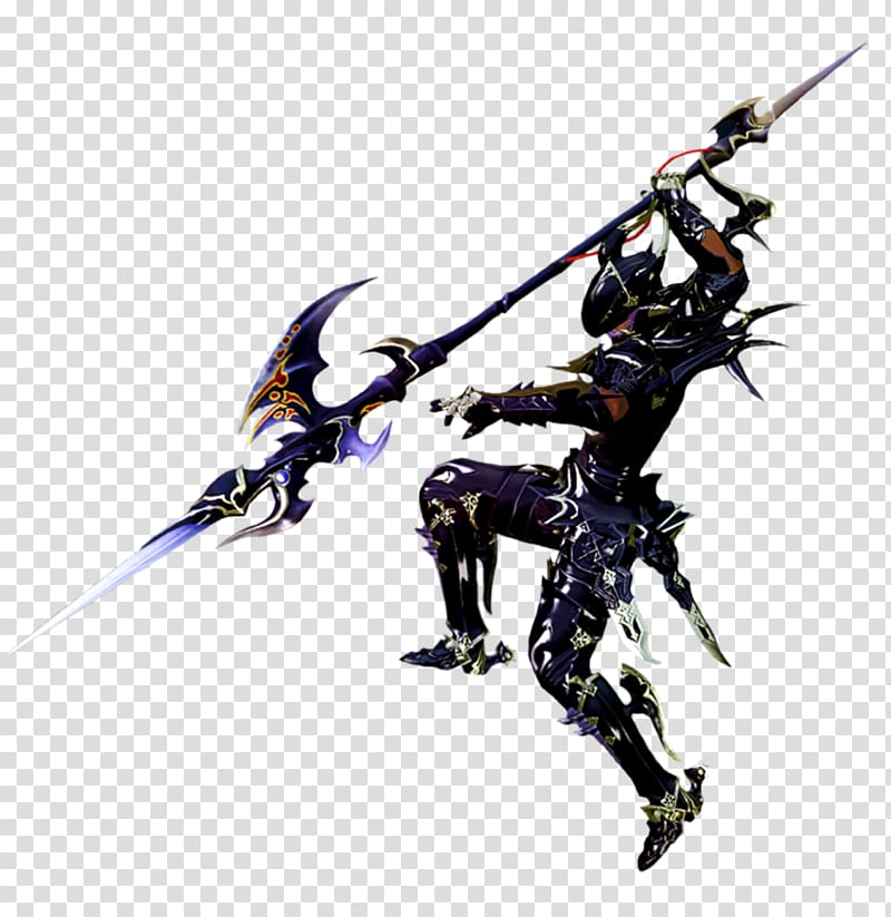 Final Fantasy XIV: Heavensward Final Fantasy XIV: Stormblood Dissidia Final Fantasy PlayStation 4, halberd transparent background PNG clipart