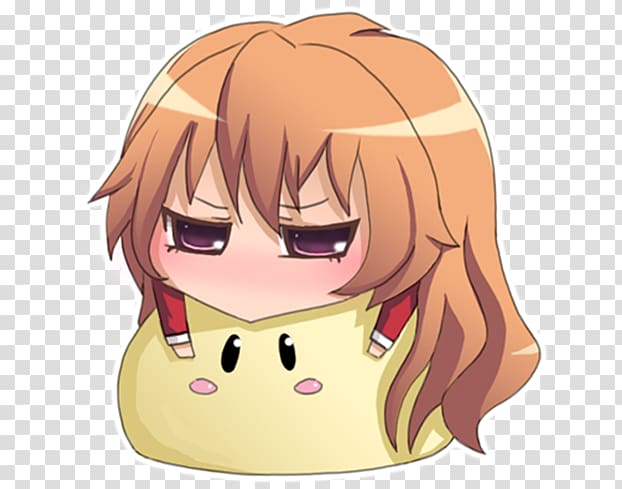 Taiga Aisaka Chibi Anime Drawing Clannad, Chibi transparent background PNG clipart