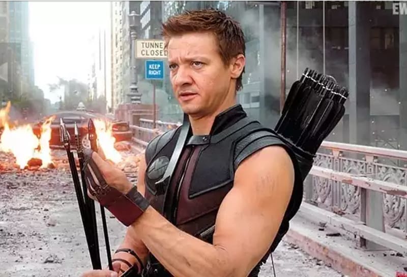 Jeremy Renner Clint Barton Iron Man Hulk Loki, Hawkeye transparent background PNG clipart