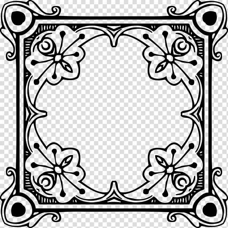 Frames , square frame transparent background PNG clipart