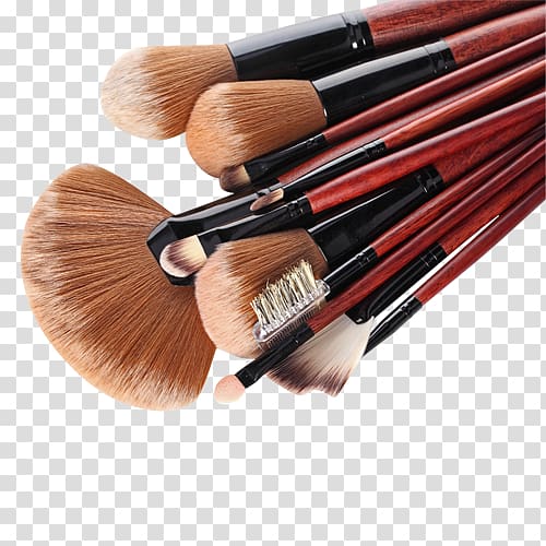 Cosmetics Makeup brush Paintbrush Make-up, maquillage transparent background PNG clipart