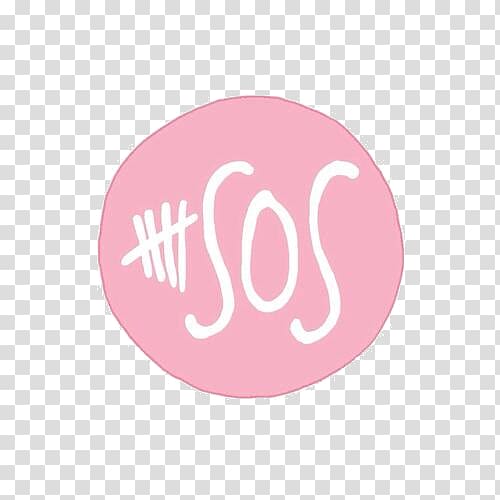 Sydney T-shirt 5 Seconds of Summer Logo She Looks So Perfect, SOS transparent background PNG clipart