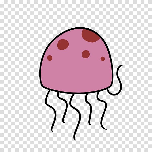 Blue jellyfish Drawing Invertebrate, archaeologist transparent background PNG clipart