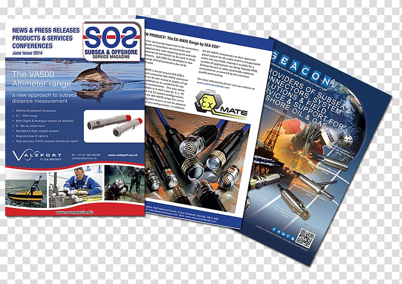 Subsea Flyer Brochure Seacon, Technology Flyer transparent background PNG clipart