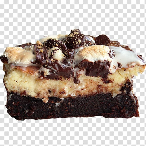 Chocolate brownie Cheesecake Smore Fudge Chocolate cake, chocolate cake transparent background PNG clipart