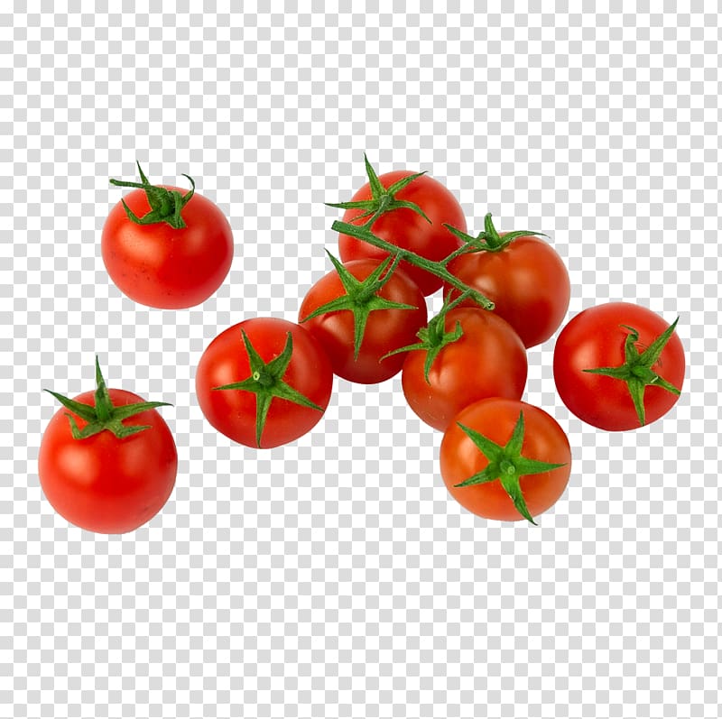 bunch of tomato fruits, Cherry tomato Italian cuisine Campari tomato Roma tomato San Marzano tomato, tomato transparent background PNG clipart