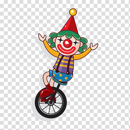 Pierrot Clown Circus Illustration, Circus transparent background PNG clipart