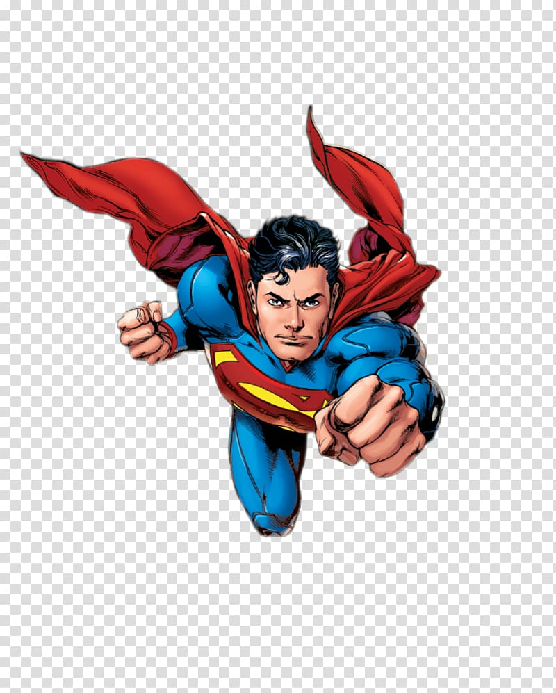 DC Superman art, Superman Front transparent background PNG clipart