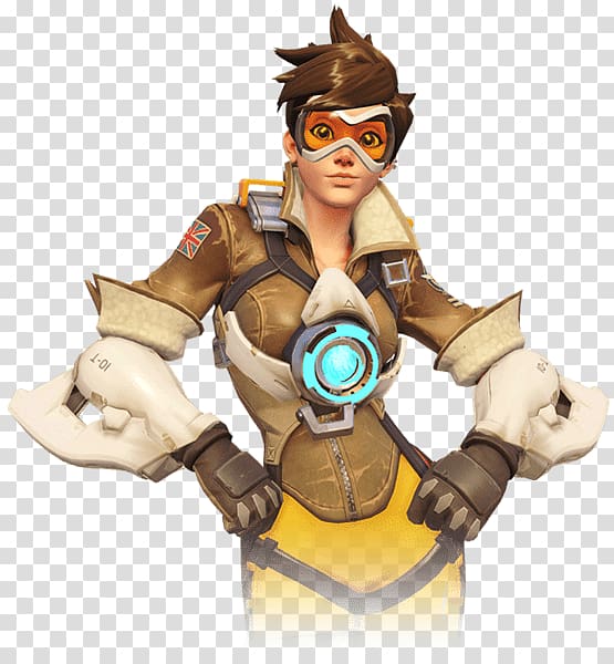 Overwatch wallapaper, Overwatch Tracer transparent background PNG clipart