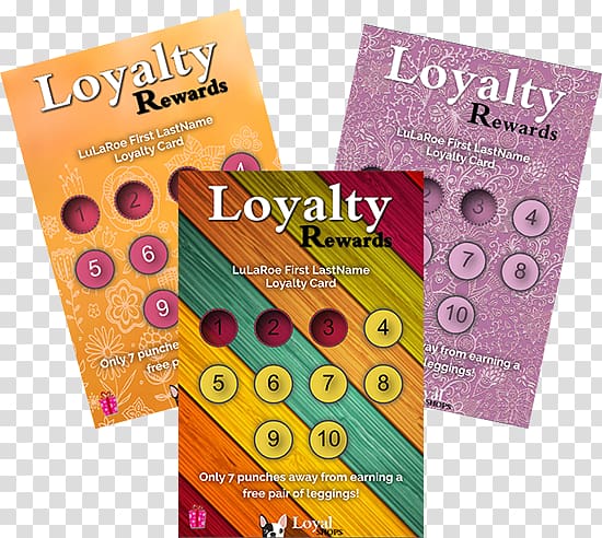 Loyalty program Loyal Shops, LLC Customer LuLaRoe, Loyalty Card transparent background PNG clipart