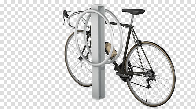 Bicycle parking rack Rastrelliera, bike stand transparent background PNG clipart