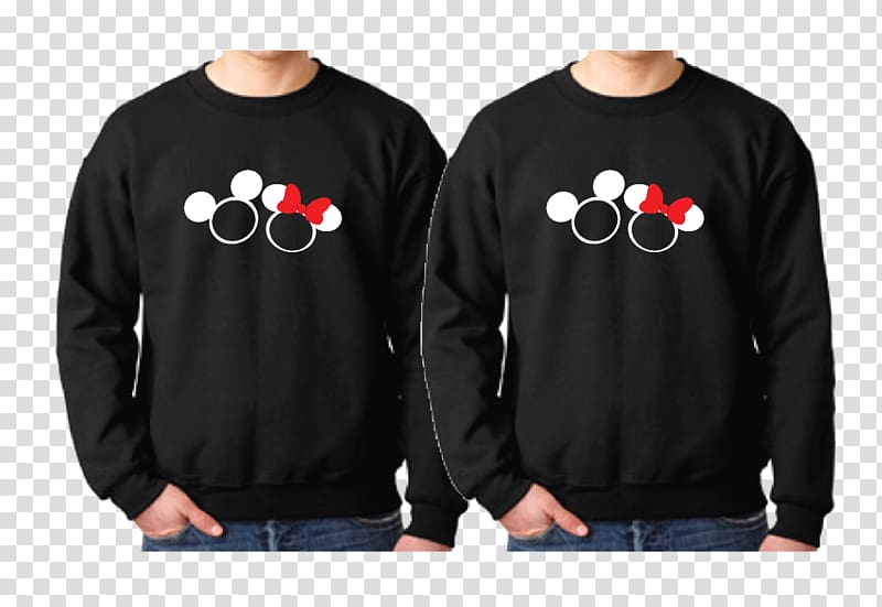 Mickey Mouse Minnie Mouse T-shirt Hoodie LGBT, Just Married transparent background PNG clipart