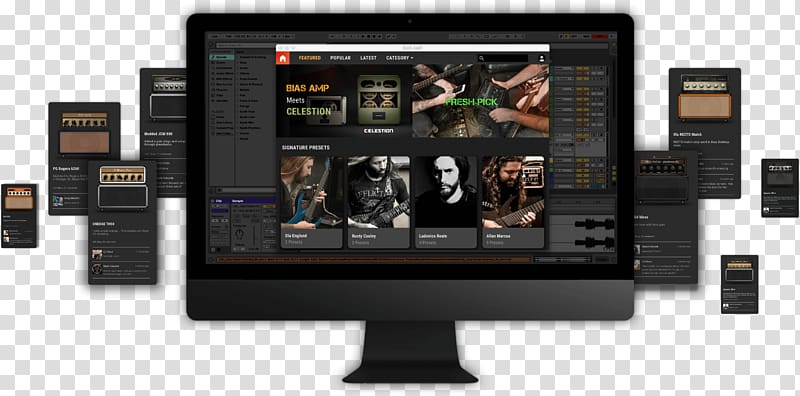 Computer Software Guitar amplifier Effects Processors & Pedals, guitar transparent background PNG clipart