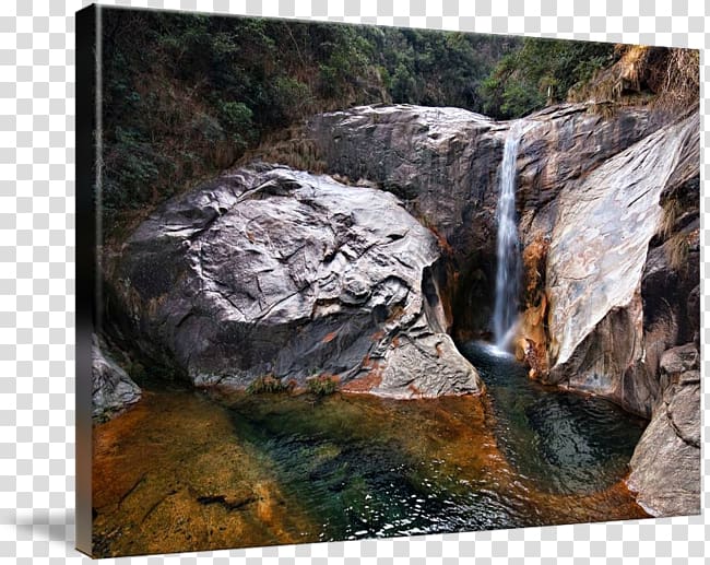 Waterfall Water resources Outcrop Nature reserve Boulder, park transparent background PNG clipart