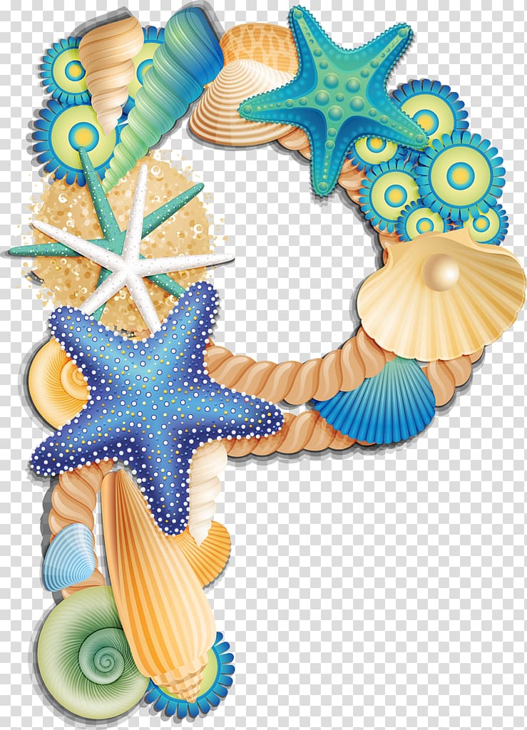 Sunny Beach Letter Beach house Initial, beach transparent background PNG clipart