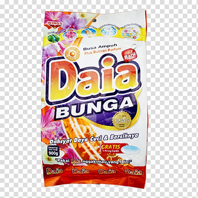 Daia Laundry Detergent Powder, Detergent Powder transparent background PNG clipart
