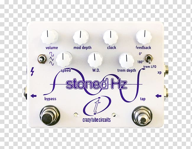 Effects Processors & Pedals Flanging Chorus effect Tremolo Vibrato, guitar transparent background PNG clipart