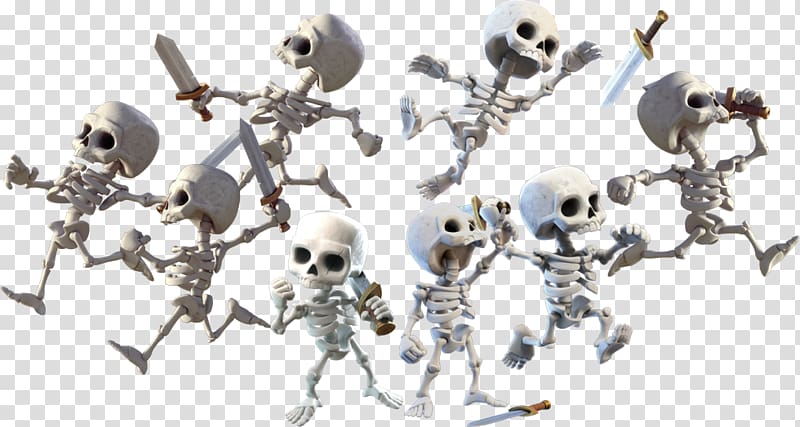 Clash Royale Clash of Clans Goblin Human skeleton, clash royal transparent background PNG clipart