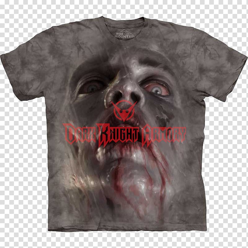 T-shirt Clothing Zombie Tie-dye, T-shirt transparent background PNG clipart