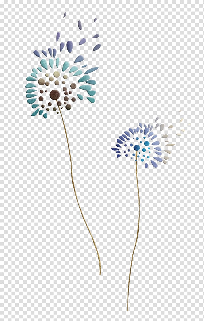 Dandelion Petal Euclidean , Color dandelion transparent background PNG clipart