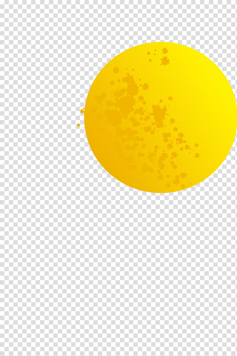 Yellow Pattern, Cartoon Moon transparent background PNG clipart