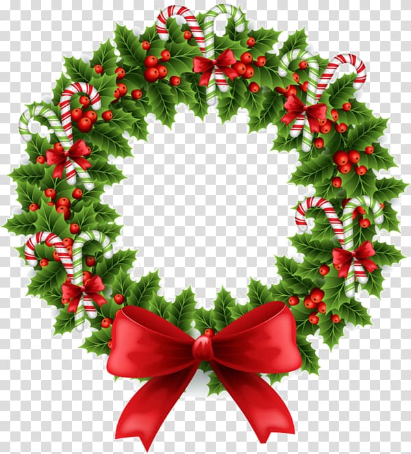 Christmas Wreath Garland , christmas transparent background PNG clipart