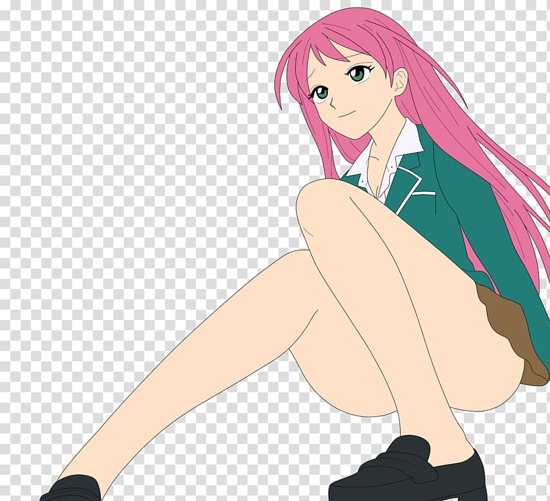 Moka Akashiya Rosario + Vampire Anime Mizore Shirayuki, Anime transparent background PNG clipart