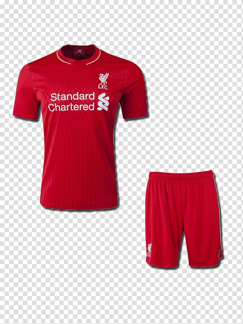 T-shirt Liverpool F.C. Jersey Clothing Kit, JERSEY transparent background PNG clipart