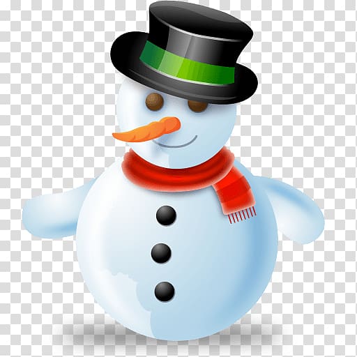 snowman illustration, Snowman Hat transparent background PNG clipart