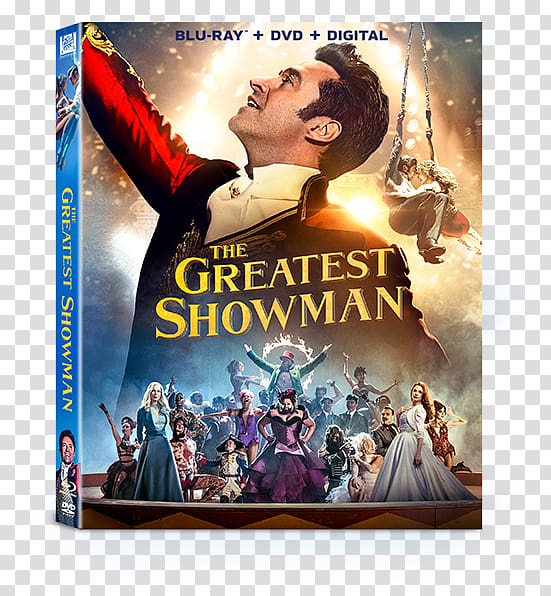 P. T. Barnum The Greatest Showman Blu-ray disc Ultra HD Blu-ray DVD, greatest-showman transparent background PNG clipart