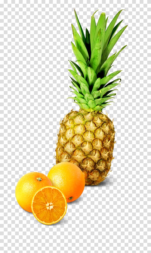 Pineapple bun Orange Fruit, Pineapple Oranges transparent background PNG clipart