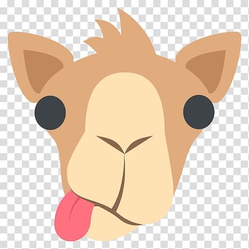 Dromedary Emojipedia Bactrian camel , elephant rabbit transparent background PNG clipart
