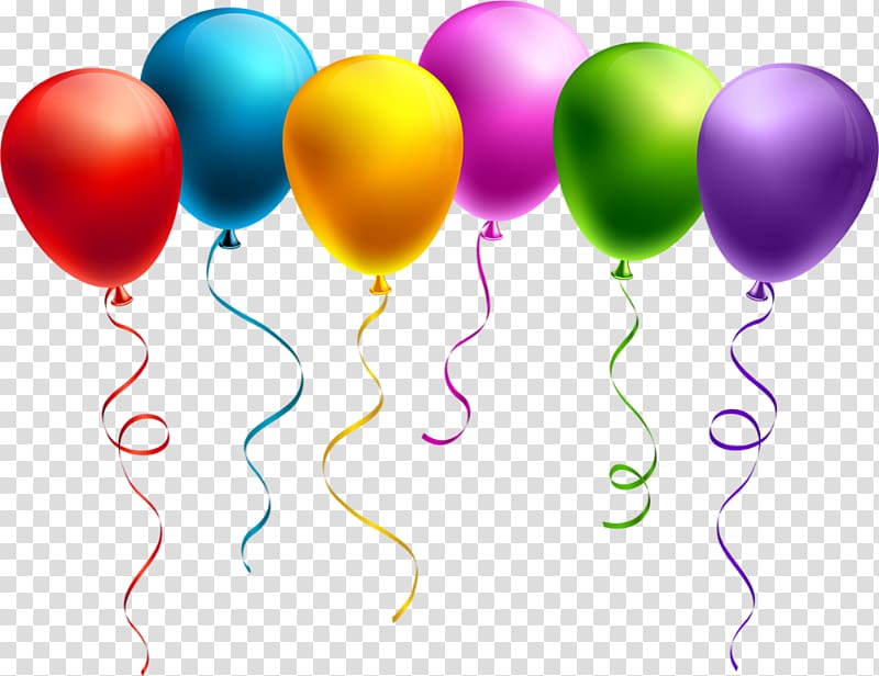 Cluster ballooning Birthday Centerblog, balloon transparent background PNG clipart