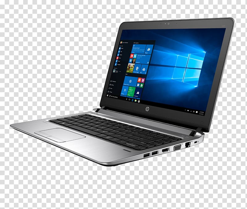 Laptop Hewlett-Packard HP ProBook Computer Software Intel Core, Laptop transparent background PNG clipart