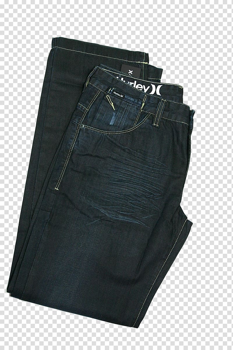 Jeans Denim Hurley International Black M, jeans transparent background PNG clipart