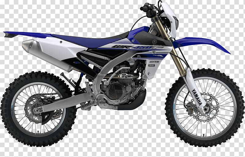 Yamaha WR450F Yamaha Motor Company Yamaha WR250F Suspension Motorcycle, motorcycle transparent background PNG clipart