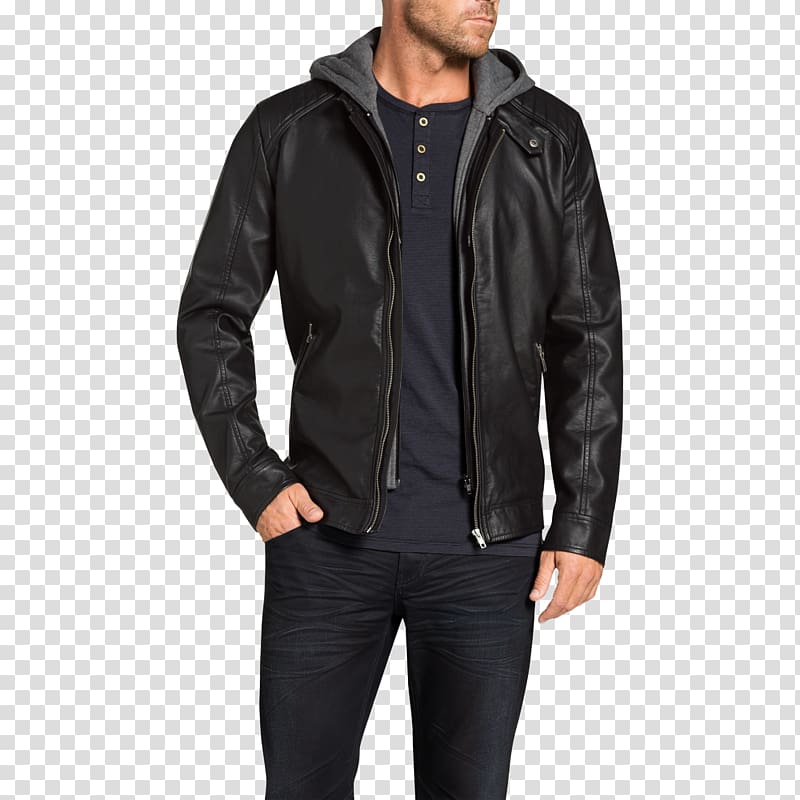 Leather jacket Suit Herringbone Sport coat, suit transparent background PNG clipart