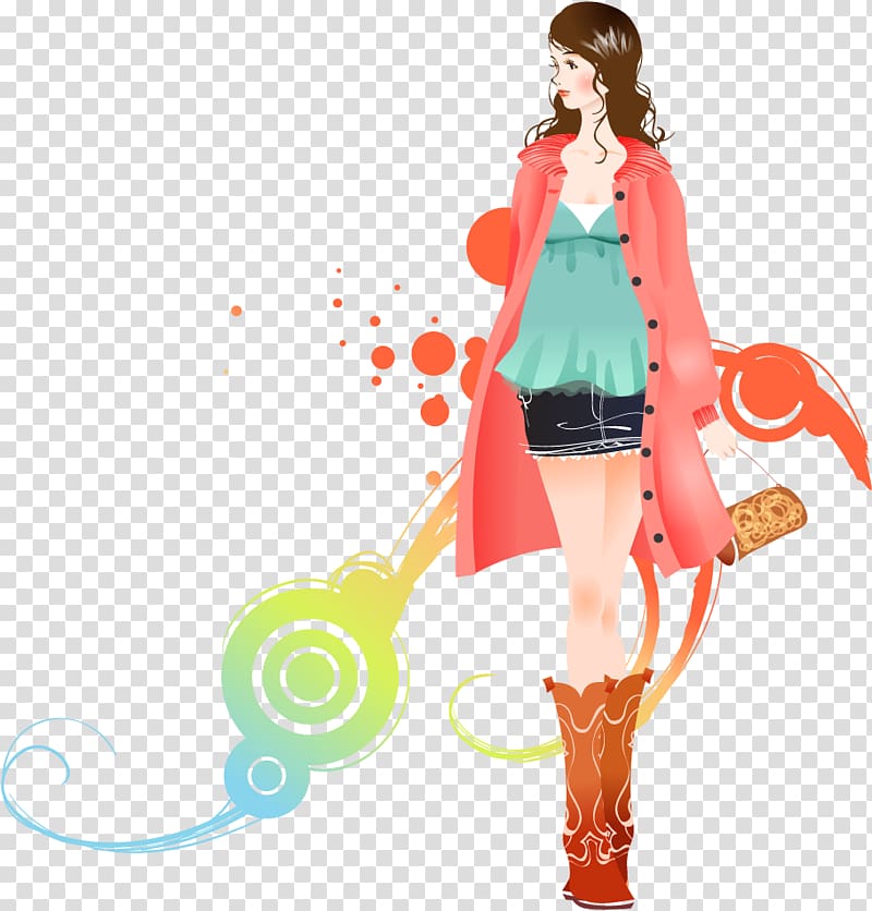 Fashion, Fashion Girl Background transparent background PNG clipart