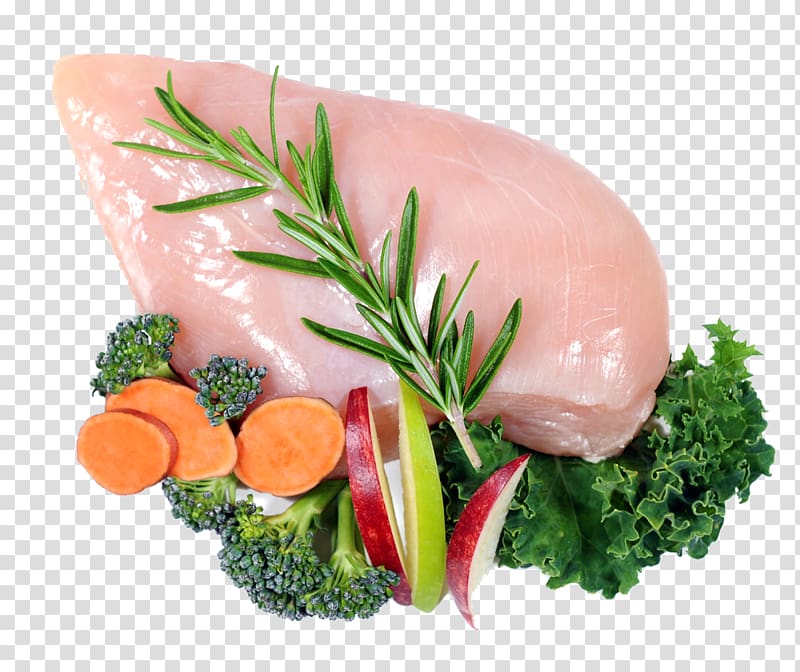 Raw foodism Dog Chicken as food Freeze-drying, Dog transparent background PNG clipart