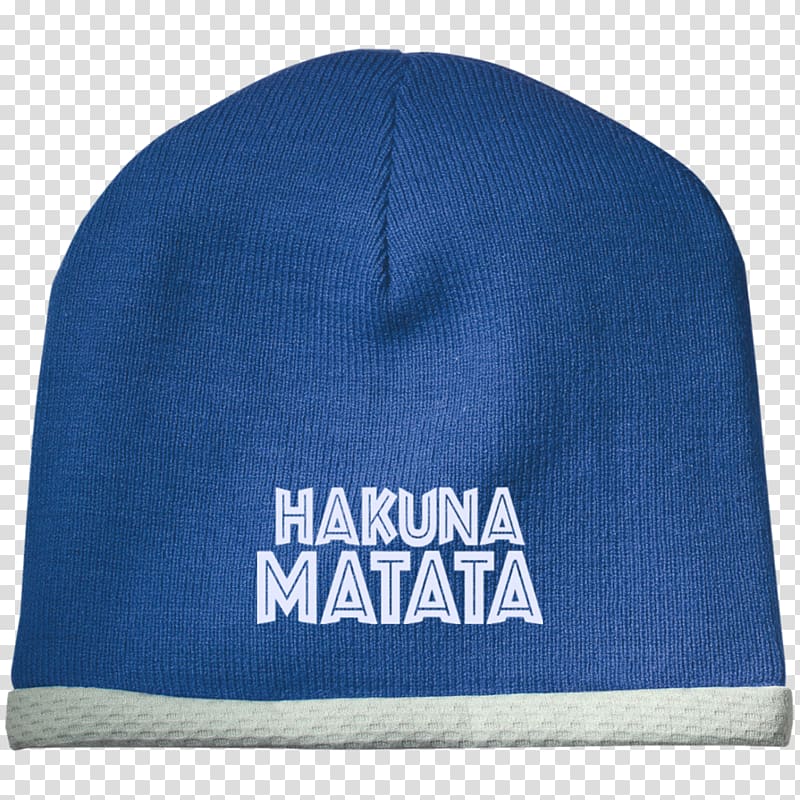 Beanie Knit cap Acrylic fiber Knitting, hakuna matata transparent background PNG clipart