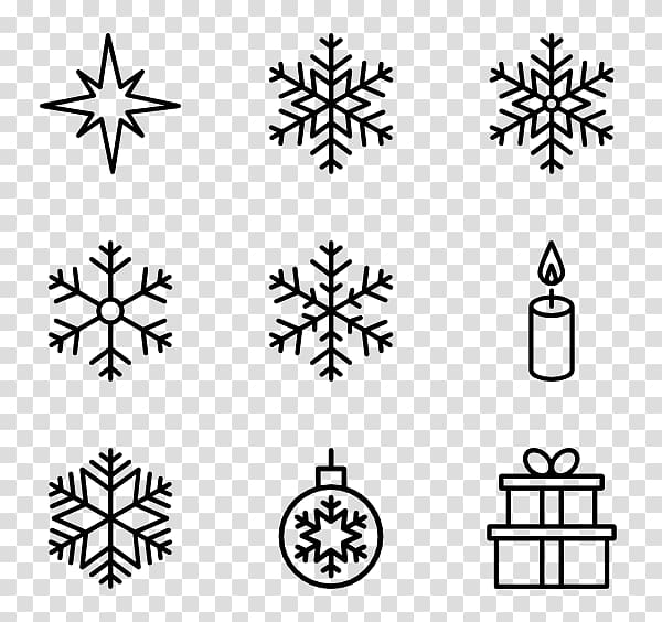 Snowflake , christmas posters element transparent background PNG clipart