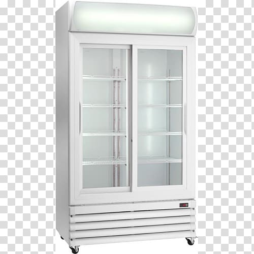 Refrigerator Display case Refrigeration Restaurant Door, refrigerator transparent background PNG clipart