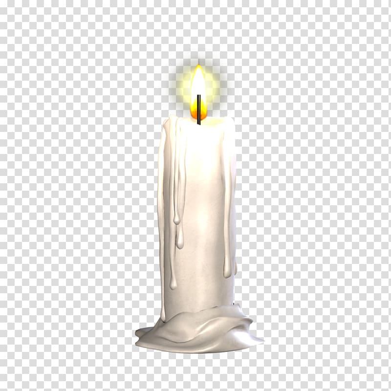 white pillar candle illustration, Candle , Candles transparent background PNG clipart