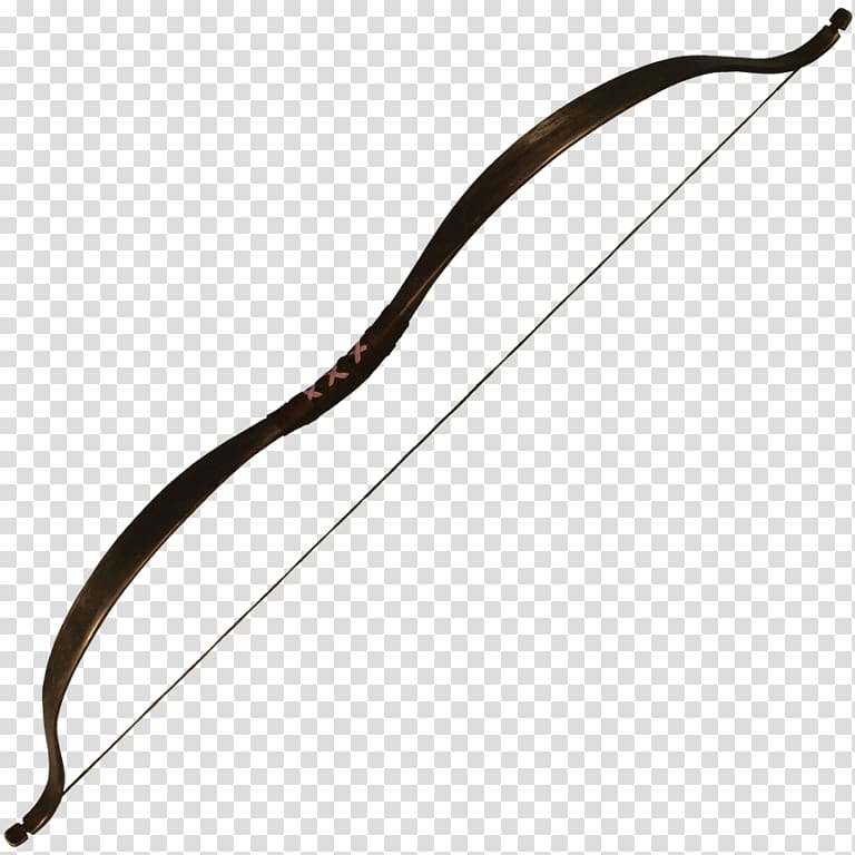 larp bows Live action role-playing game Bow and arrow Weapon, weapon transparent background PNG clipart