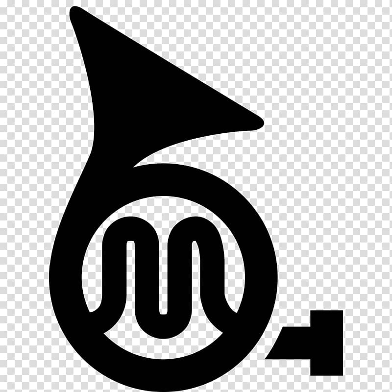 Logo French Horns Computer Icons, Trumpet transparent background PNG clipart