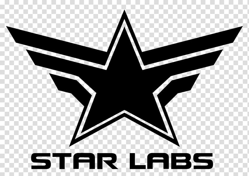 S.T.A.R. Labs The Flash DC Universe Online Logo, flashing stars transparent background PNG clipart