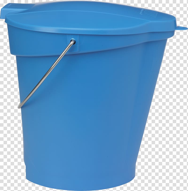 Bucket plastic Lid Pail Container, Food Grade Plastic Buckets transparent background PNG clipart