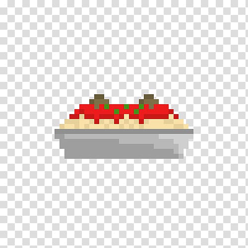 Minecraft Spaghetti Pixel art Pasta, spaghetti transparent background PNG clipart